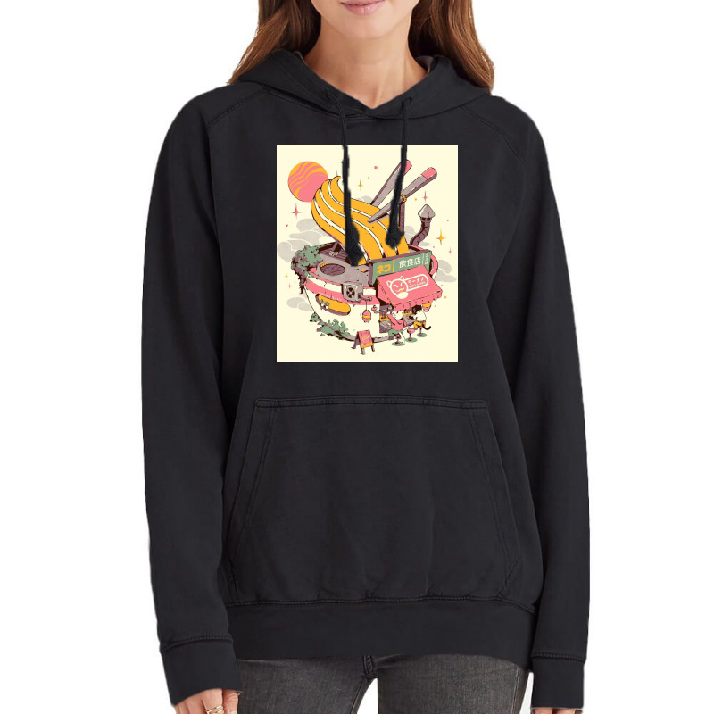 Ramen Bowl Restaurant Vintage Hoodie | Artistshot