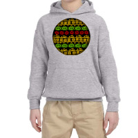 African Masks Round Earrings Youth Hoodie | Artistshot