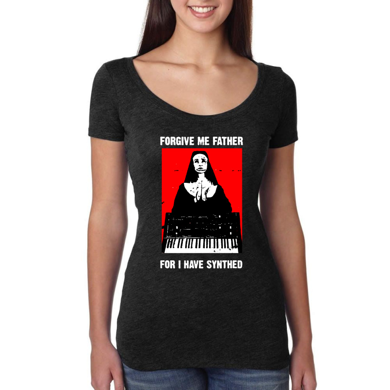 Sintetizador Vintage Synthesizer Women's Triblend Scoop T-shirt by FeelGood Tees | Artistshot