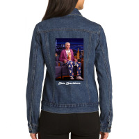 Retro  Mulaney  Mens Womens Ladies Denim Jacket | Artistshot