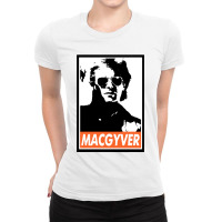 Macgyver Ladies Fitted T-shirt | Artistshot