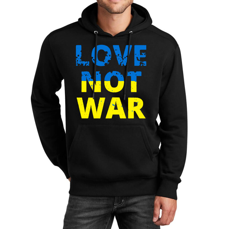 Love Not War Unisex Hoodie | Artistshot