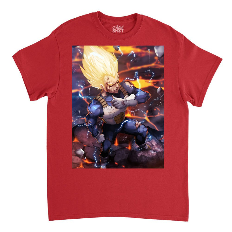 Vegeta Super Saiyan Classic T-shirt by Ralph G | Artistshot