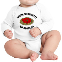 Special Italian Spaghetti Long Sleeve Baby Bodysuit | Artistshot