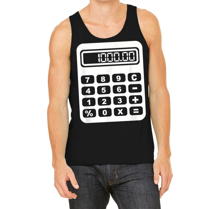 Calculator T Shirt Tank Top by husserllpr | Artistshot