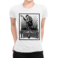 The Time Bomb Sketch Version Ladies Fitted T-shirt | Artistshot