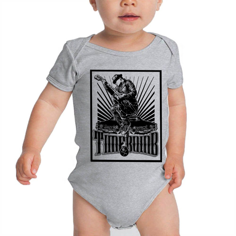 The Time Bomb Sketch Version Baby Bodysuit by majestygowin | Artistshot