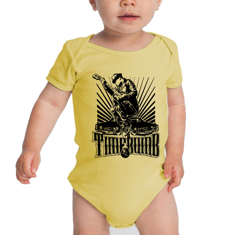 The Time Bomb Baby Bodysuit by majestygowin | Artistshot