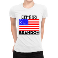 Brandon Funny Political Humor Ladies Fitted T-shirt | Artistshot