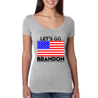 Brandon Funny Political Humor Women's Triblend Scoop T-shirt | Artistshot