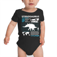 Stegosaurus Fact Sheet Dinosaur Facts T Shirt Baby Bodysuit | Artistshot