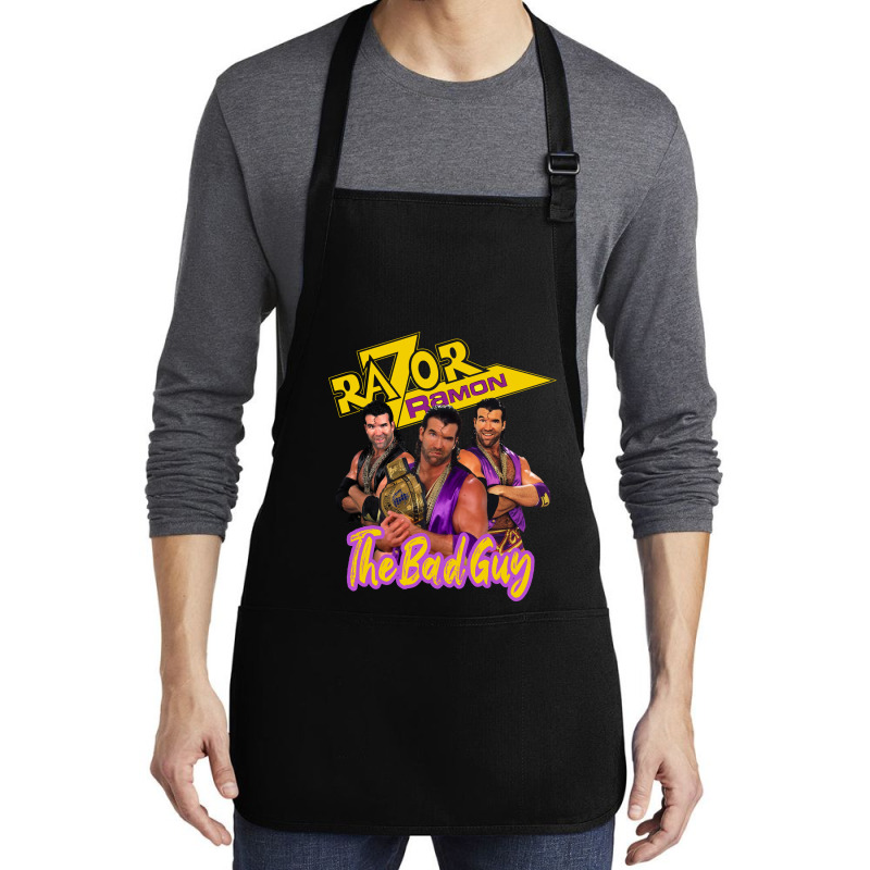 Graphic Vintage  American Professional Wrestler  Womens Movie Medium-length Apron | Artistshot