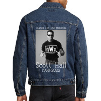 Vintage Graphic  American Professional Wrestler  Man Music Men Denim Jacket | Artistshot