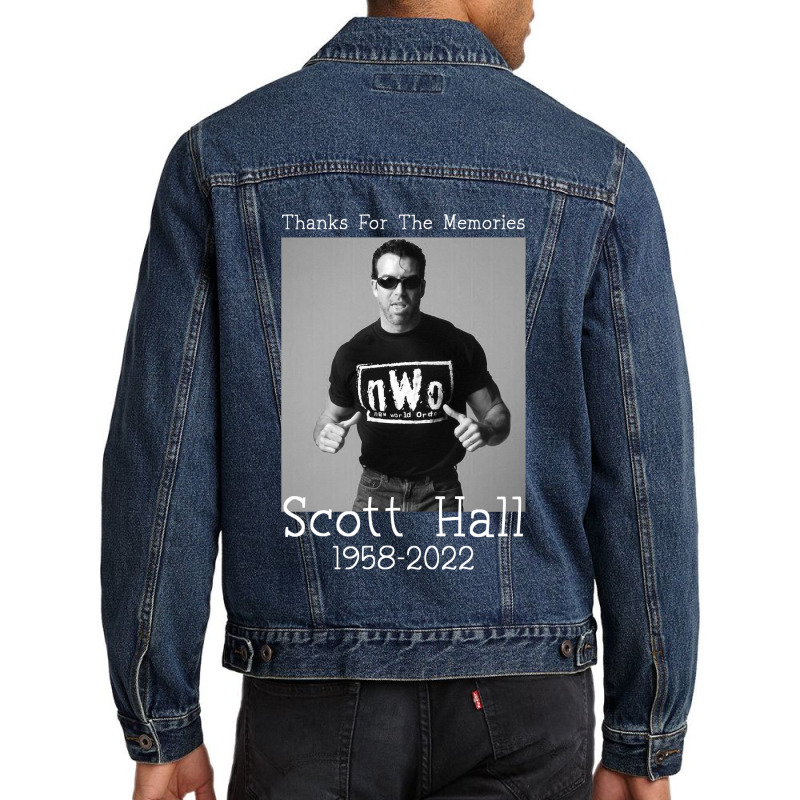 Vintage Graphic  American Professional Wrestler  Man Music Men Denim Jacket | Artistshot