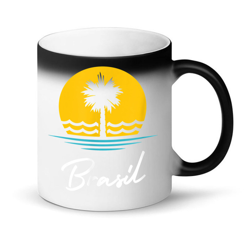 Brasil Souvenir Summer Travel Holiday Beach Vacation Brazil T Shirt ...