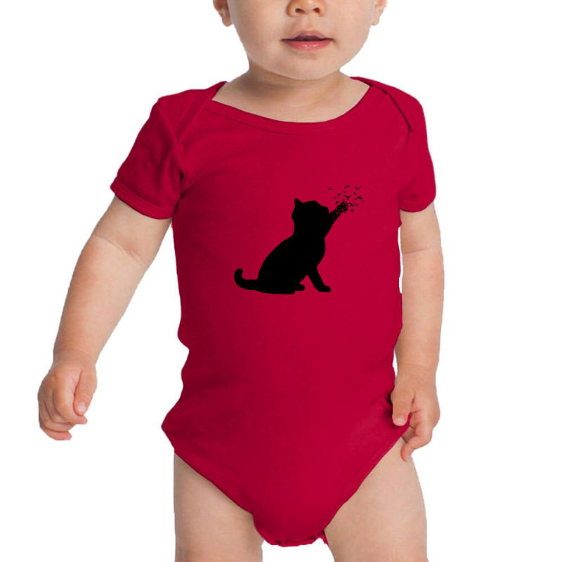 Poetic Cat Baby Bodysuit | Artistshot