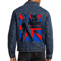 The Last Resort A Way Of Life Skinhead Anthems Men Denim Jacket | Artistshot