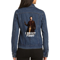 Retro Vintage  Firefly Films Characters Day Gifts Ladies Denim Jacket | Artistshot