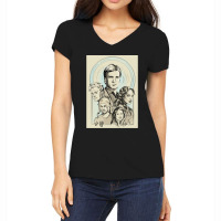 Vintage Classic  Actor Art Characters Gift Men Women's V-neck T-shirt | Artistshot