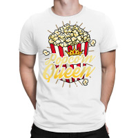 Funny Popcorn Lover Gift Movie Night Cinema Lover T Shirt T-shirt | Artistshot