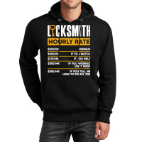 Locksmith Lockpicking Locksmith Hourly Rate Funny Long Sleeve T Shirt Unisex Hoodie | Artistshot