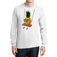 Funny Swinging Pineapple Lover Gift  Cute Swinger Men Women T Shirt Long Sleeve Shirts | Artistshot