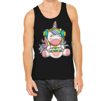 Gamer Girl Unicorn Gaming Cute Video Game Women Girls T Shirt Tank Top | Artistshot