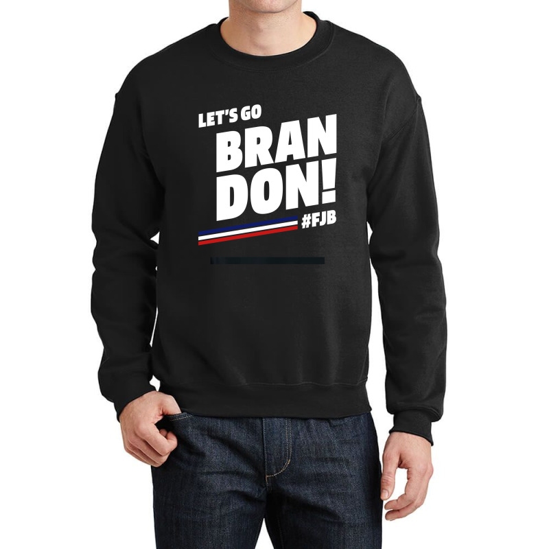 Let's Go Brandon Fjb - Usa Political Gift Crewneck Sweatshirt | Artistshot