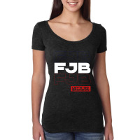 Fjb Let’s Go Brandon - Usa Political Gift Women's Triblend Scoop T-shirt | Artistshot