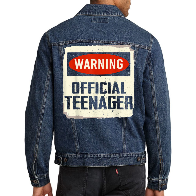 Gifts For 13 Year Old Boys Girls Birthday Official Teenager T Shirt Men Denim Jacket by GradenKacers | Artistshot