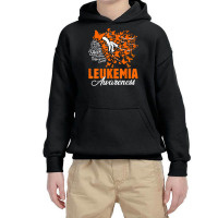 Hope Love Cure Butterflies Leukemia Awareness Warrior Women T Shirt Youth Hoodie | Artistshot