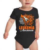 Hope Love Cure Butterflies Leukemia Awareness Warrior Women T Shirt Baby Bodysuit | Artistshot