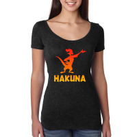 Hakuna Women's Triblend Scoop T-shirt | Artistshot