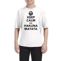 Keep Calm Hakuna Youth Tee | Artistshot