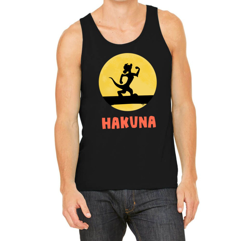 Silhouette Design Hakuna Tank Top by Reotechart | Artistshot