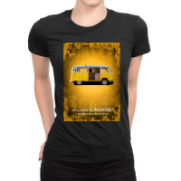 Retro Vintage  Road Film Art Characters Poster Ladies Fitted T-shirt | Artistshot