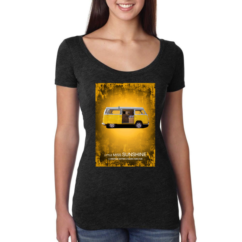 Retro Vintage  Road Film Art Characters Poster Women's Triblend Scoop T-shirt by Zery-Bart | Artistshot