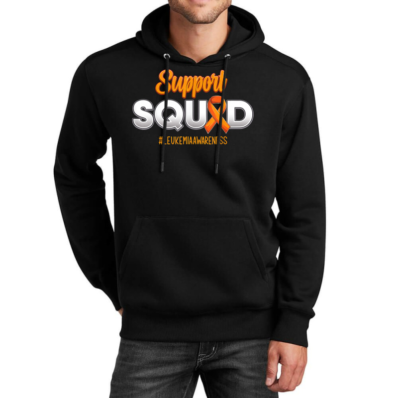 Support Squad Leukemia Awareness Warrior Fight For Men Women T Shirt Unisex Hoodie | Artistshot