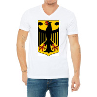 Bundesadler   Bundeswappen Deutschlands   German Emblem   Germany V-neck Tee | Artistshot