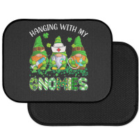 St Patricks Day Hanging With My Gnomies Nurse Stethoscope T Shirt Rear Car Mat | Artistshot