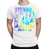 Straight Outta 1992 Dirty Thirty Funny 30th Birthday Gift T Shirt T-shirt | Artistshot