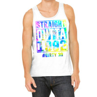 Straight Outta 1992 Dirty Thirty Funny 30th Birthday Gift T Shirt Tank Top | Artistshot