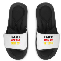 The Cut   Fake German Heiress Premium T Shirt Slide Sandal | Artistshot