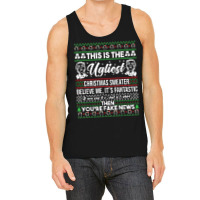 Trump Ugly Christmas Sweater Tank Top | Artistshot