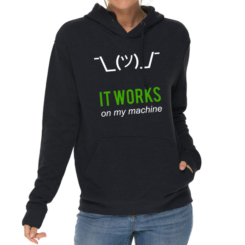 Shrug It Works Lightweight Hoodie by david stropher | Artistshot