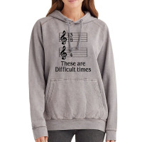 Music There Are Difficult Times Vintage Hoodie | Artistshot