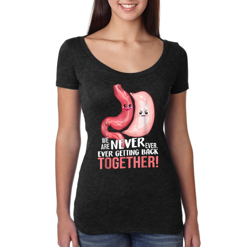 Gastric Sleeve Bariatric Gastric Surgery Medical Alert Gift T Shirt Women's Triblend Scoop T-shirt by gehriglyssy | Artistshot