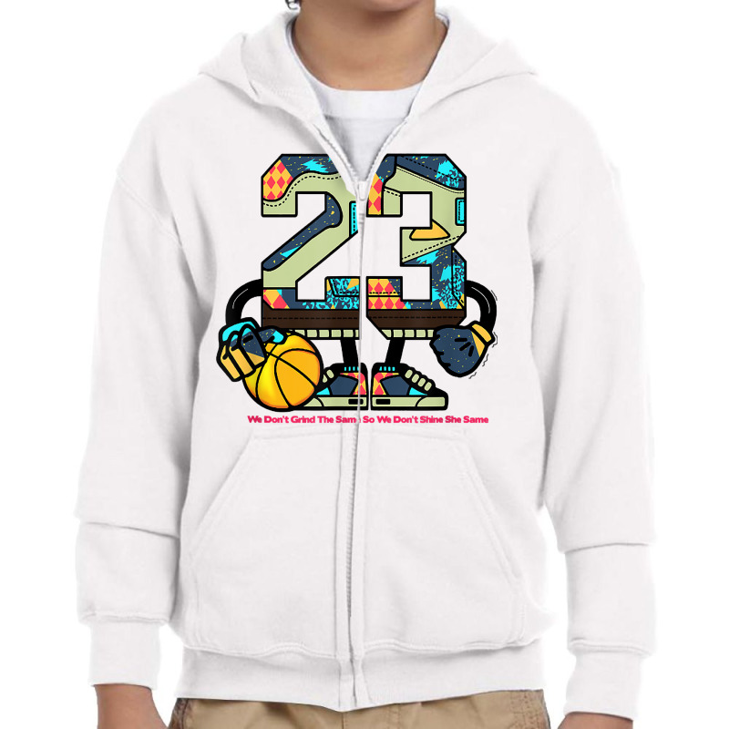 Number 23 2 Air Biohack 1s T Shirt Youth Zipper Hoodie | Artistshot