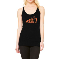 Funny Evolution Stop Following Me Racerback Tank | Artistshot