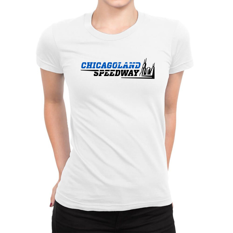 Chicagoland Speedway Ladies Fitted T-shirt | Artistshot